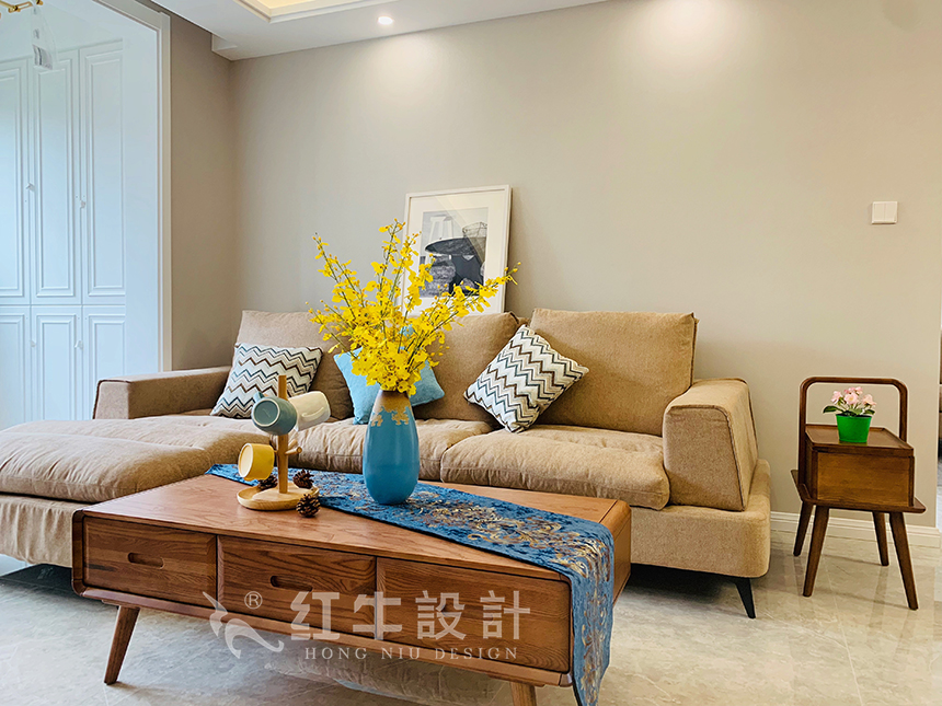 保利國(guó)際社區(qū)115㎡現(xiàn)代風(fēng)格--想現(xiàn)場(chǎng)參觀新裝好的房子嗎？這里就有哦！01劉曉芳_保利國(guó)際社區(qū)-89㎡-北歐風(fēng)格